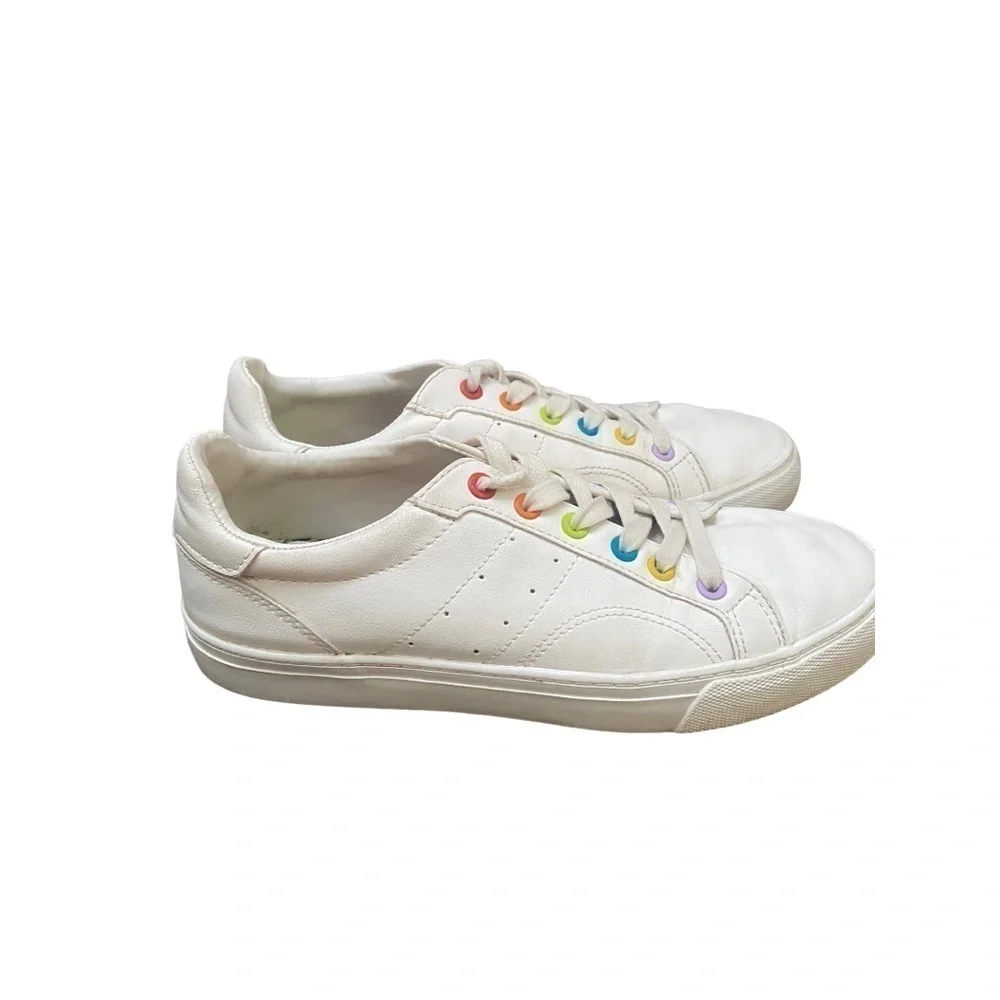 Sesame Street | White / Rainbow | Sneakers | Size: 8 - Picture 9 of 15